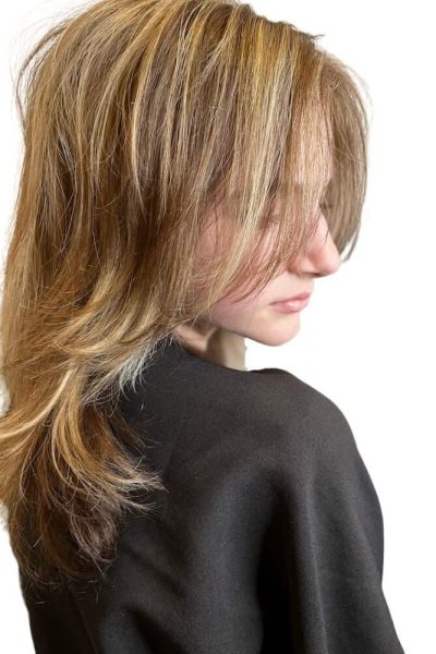 Wolf Haircut With Blonde Highlights and Lowlights in Pittsburgh, PA - CA Colors Salon & Hair Extensions